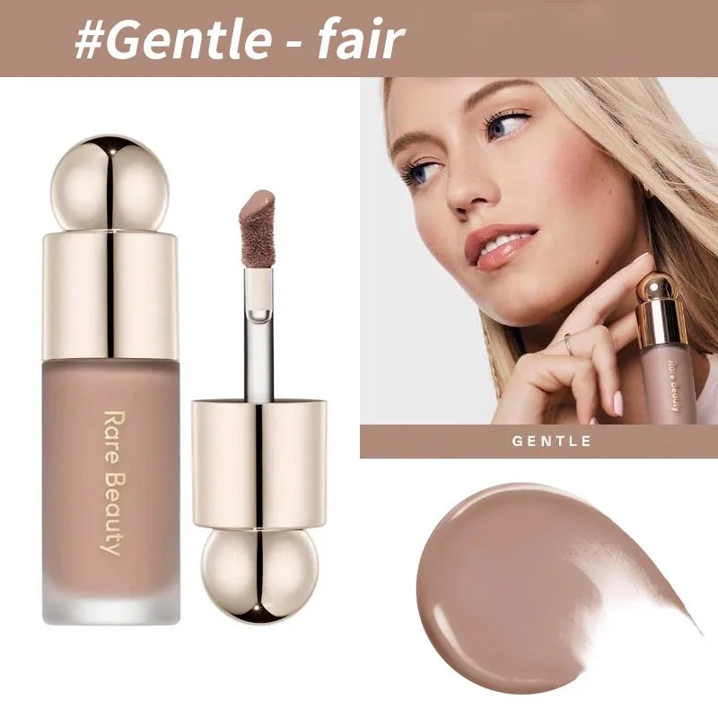 Rare Beauty Cosmetics Antique Copper Liquid Contour Stick 3D Stereoscopic Effect Luster Fine Glitter Lip Gloss Cream Blush