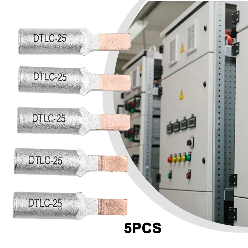 Wire Connector Terminal Crimping 5PCS/Set 15mm Circuit Copperandaluminum Pins DTL Cmeter Box Fitings High Qulity