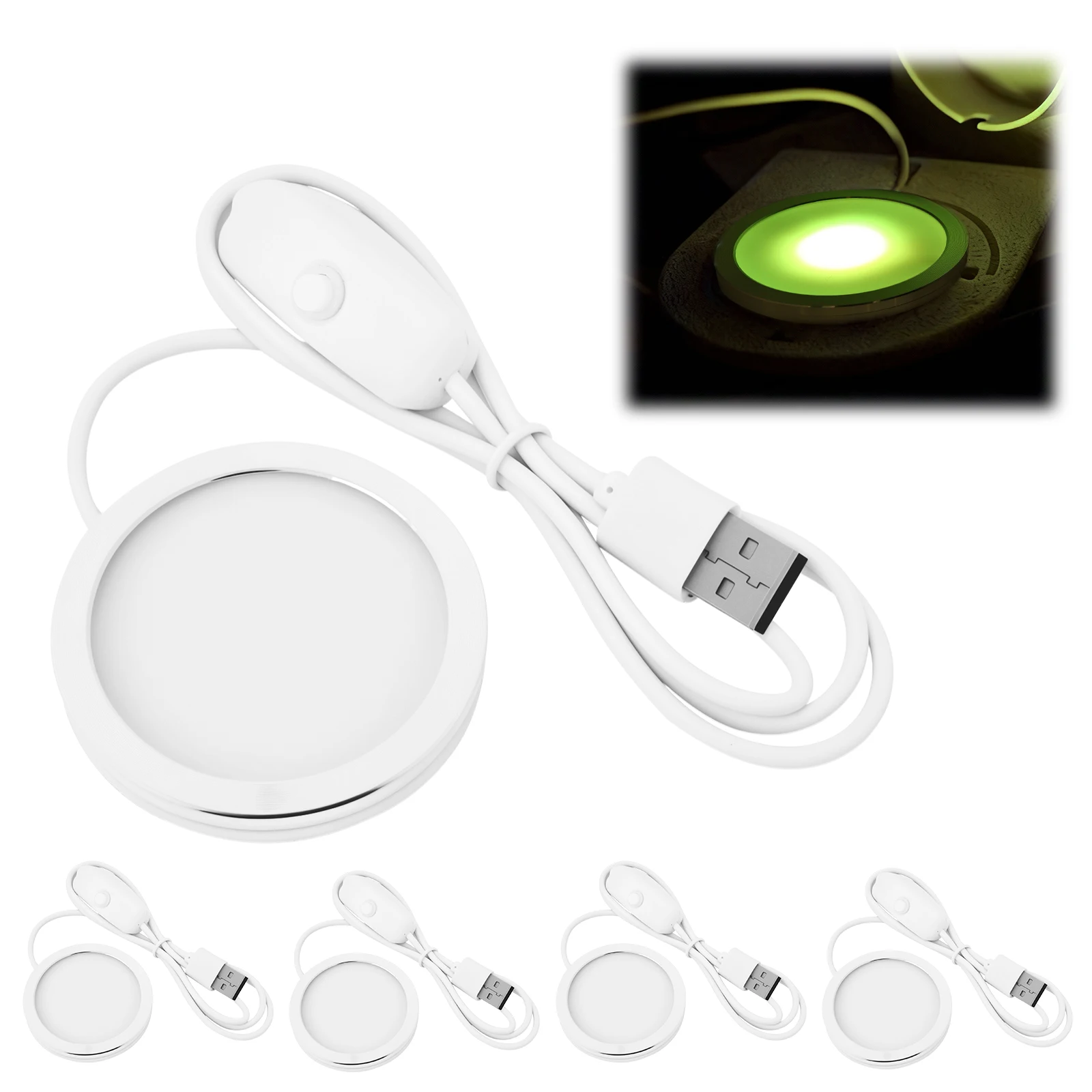 

3D Printer Part For Bambu Lab LED Lamp Kit 001 DIY Model Hardware Without Shell Warm White DC 5V 3D Printer Adjustable Light Kit