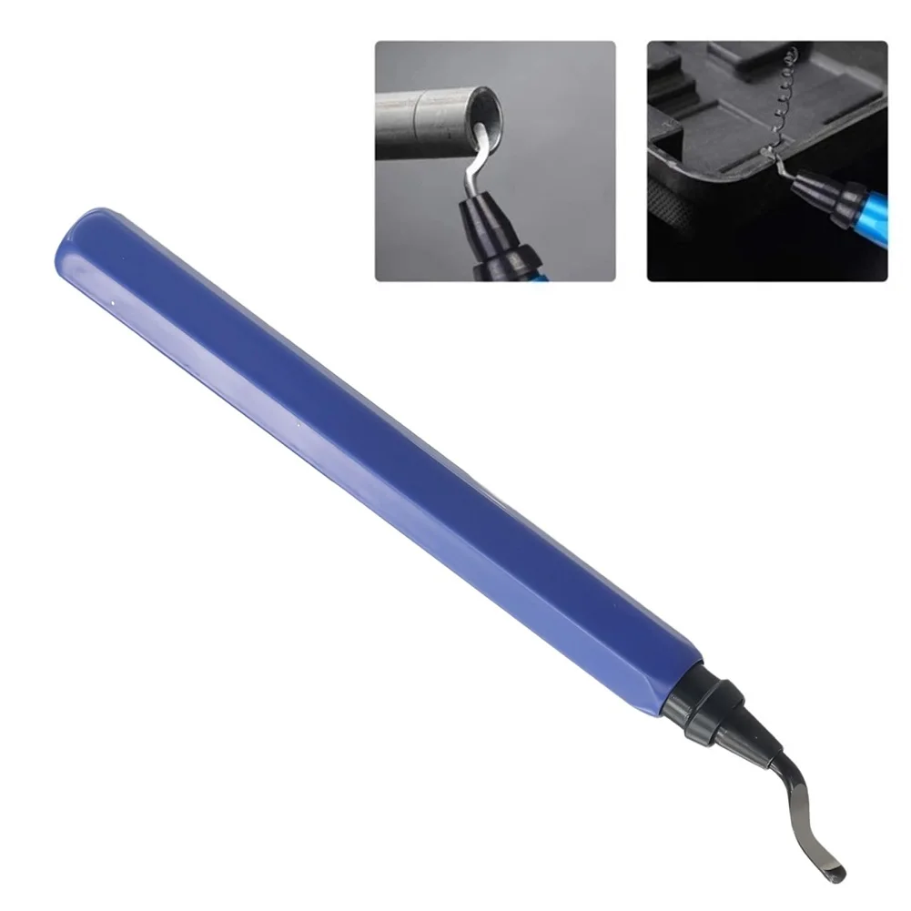 RB1000 Handle Burr Metal Deburring Tool Handle Remover Cutting Tool With Rotary Deburr Blade Deburring Trimming Tool Blue