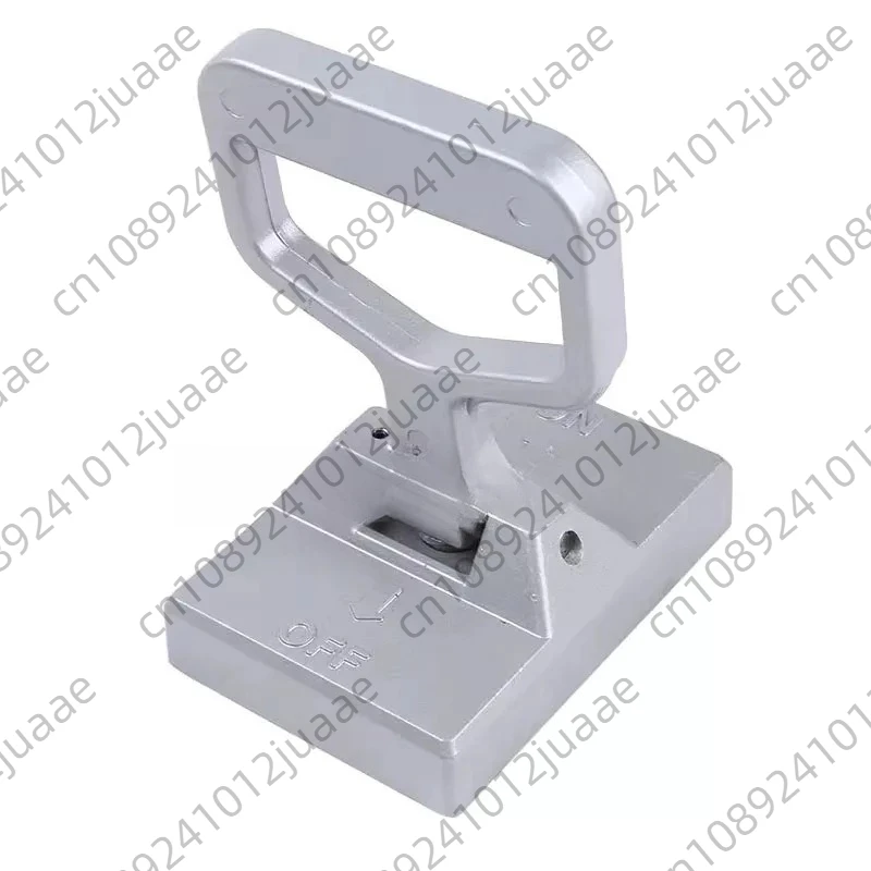 Portable Permanent Magnetic Lifter Manual Lifting And Handling Steel Plate Magnet Tool Loading Artifact 50KG Flat Magnetic Chuck