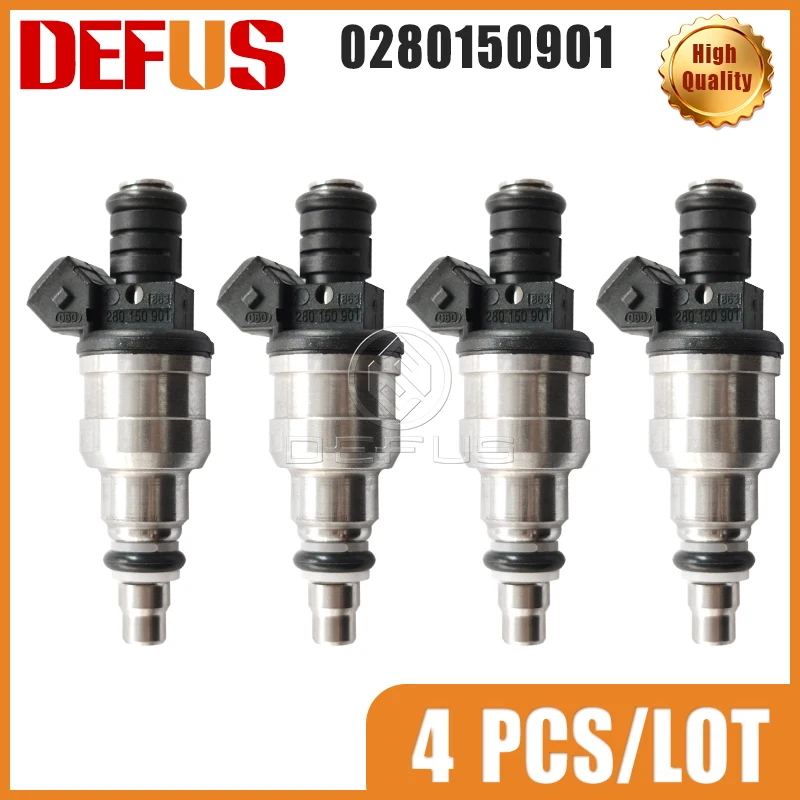 DEFUS 4/6/8Pcs Stable Performance Fuel Injector 0280150901 Fit For Buick Electra 1988-1990 V6 3.8L Engine Service Parts Fuel Sys