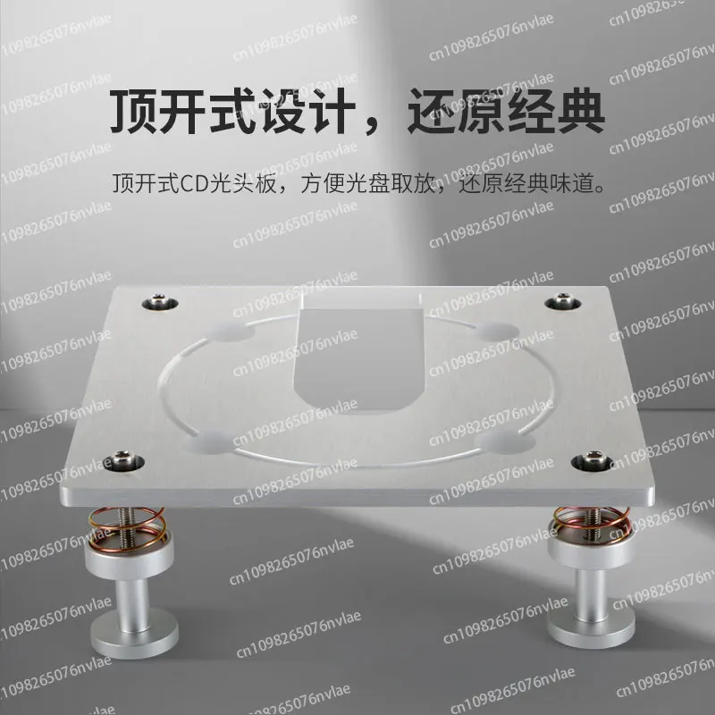 CDPRO2 Kit Meja Putar Rak Motor Baki Kepala Botak Komponen Gerakan CD Aksesori Meja Putar Tempat Cakram Kolom Pegas