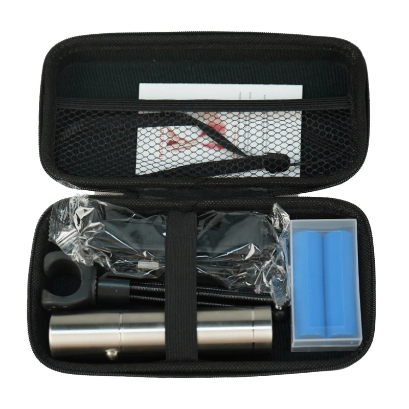 

Ручное устройство для терапии красным светом — мини-инфракрасный фонарик для медицинского и облегчения боли 630 нм/660 нм красный 850 нм NIR