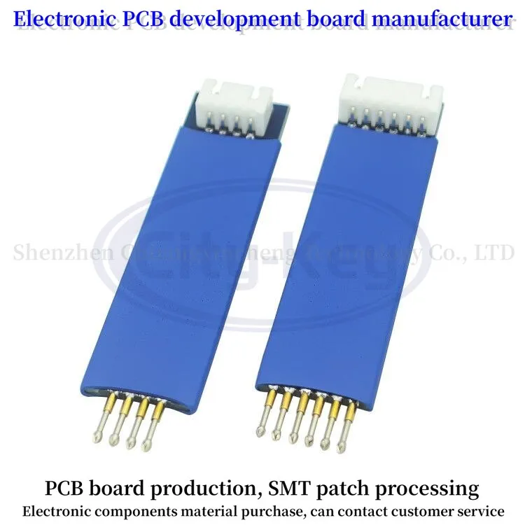 2.54mm-4P Test needle Spring needle 4 foot support STC STM32 STM8 1-chip machine burning write microcontroller programming