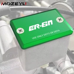 FOR KAWASAKI ER-6n ER6N 2006 2007 2008 Motorcycle Front Brake Fluid Reservoir Oil Cup Cap Master Cylinder Cover Accessories ER6N