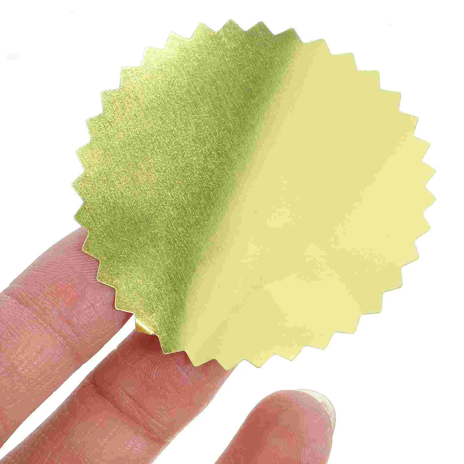 Envelop Stempel Sticker Certificaat Medailles Stickers Diploma voor Label Blanco Papier Creatief