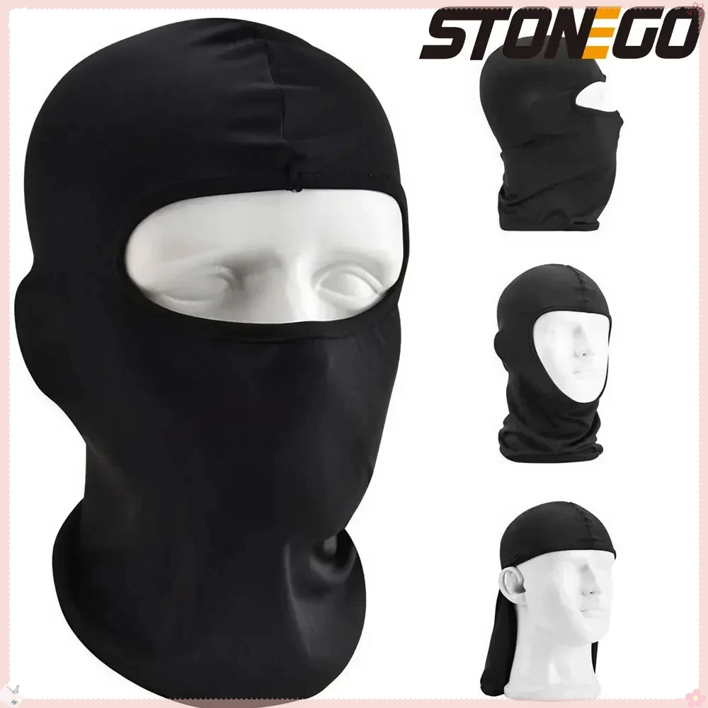 STONEGO Outdoor Sports Balaclava Mask Windproof Full Face Neck Cotton Ninja Headgear Hat for Riding Hiking Cycling