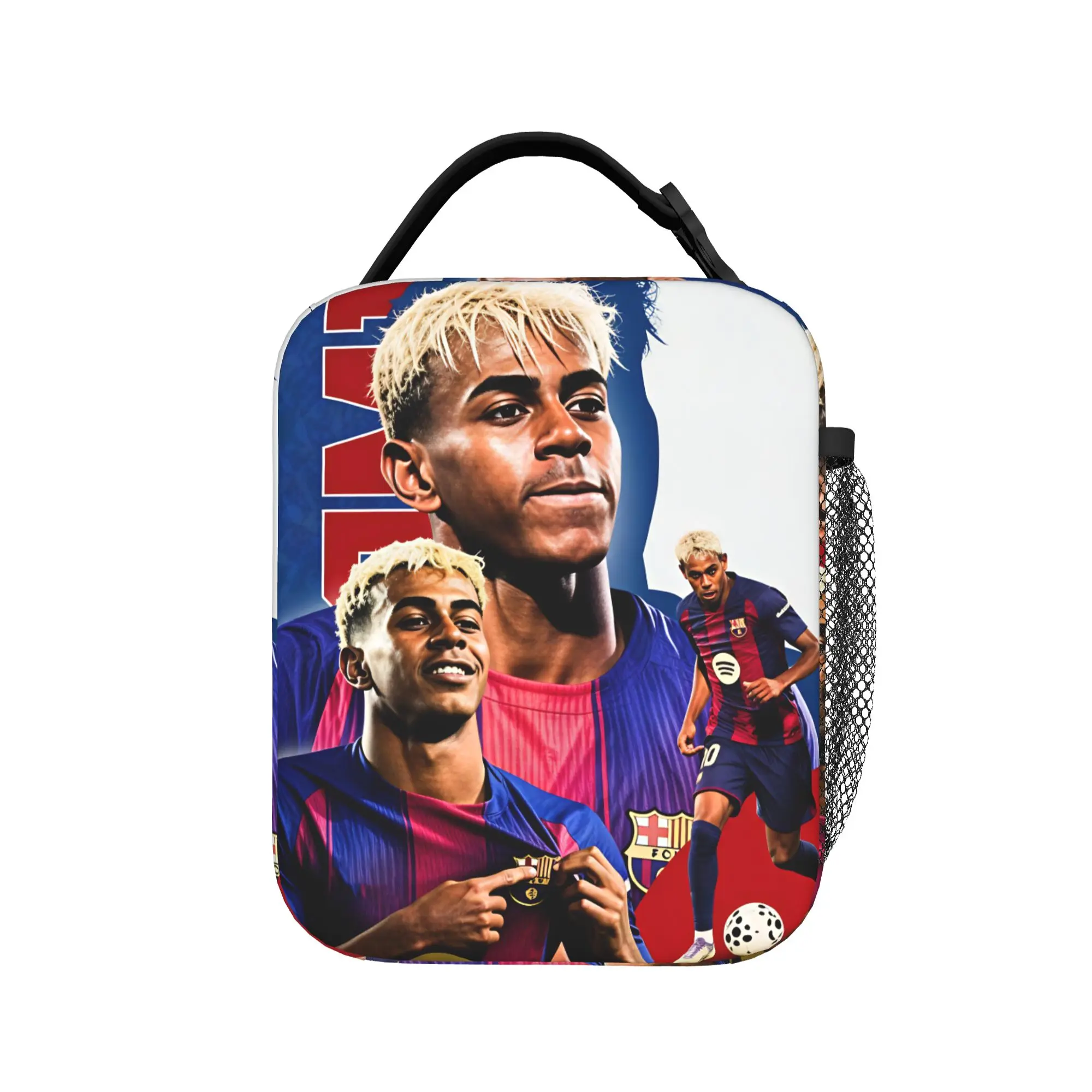 Lamined Y-Yamal Lunch Bag  Portable Zipper Lunch Box Women Outdoor Picnic Print Cooler Bag Kawaii Oxford Thermal Lunch Bags