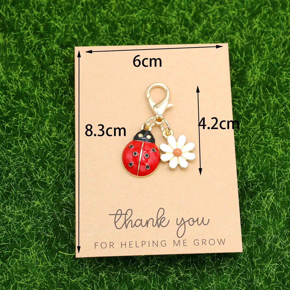 5 قطع الكرتون لطيف كبير الخنفساء ديزي مفتاح سلسلة لطيف سبيكة السفر البسيطة سحر مفتاح حلقة عيد ميلاد هدية مثالية