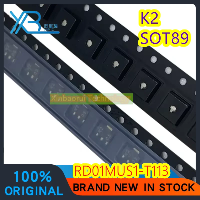 (5/10pieces) RD01MUS1 RD01MUS1-T113 parts mark K2 SOT89 brand new original electronics in stock