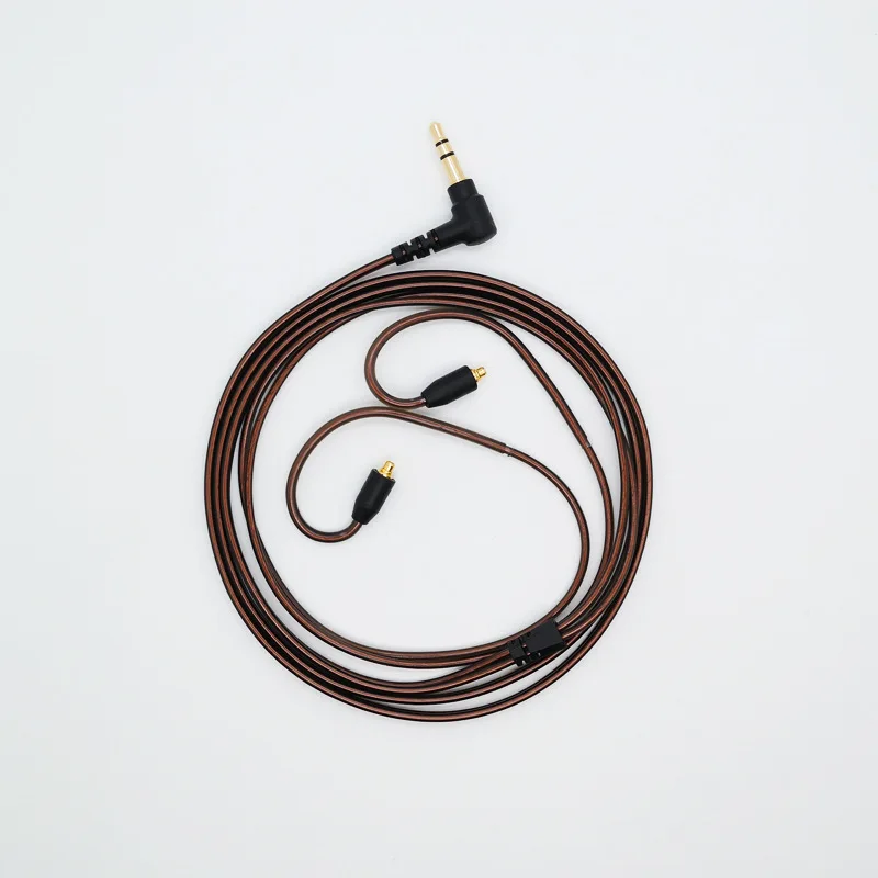Schermatura del nastro in rame senza ossigeno del cavo per auricolari MMCX 0.78MM IE40pro
