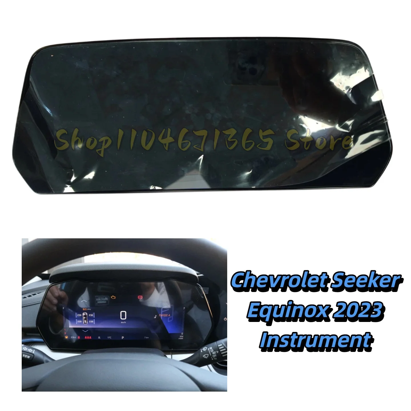 LCD Display Screen for Chevrolet Seeker Equinox 2023 Instrument