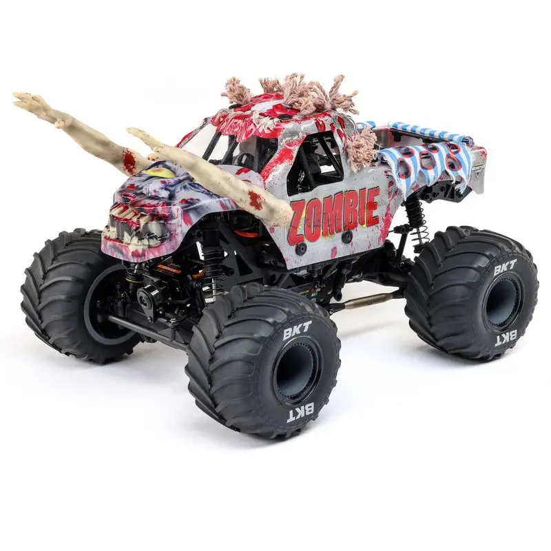 LOSI 1/18 Mini LMT Zombie Spazzolato 2S Simulazione di Controllo Remoto Elettrico 4WD Ponte Dritto Fuoristrada Arrampicata Veicolo Giocattolo Regalo