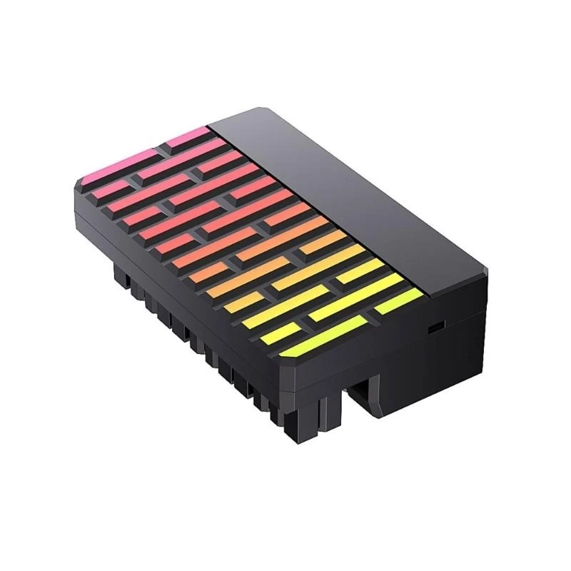 

Адаптер кабеля питания для материнских плат, 90 градусов, 24-контактный для освещения ARGB, синхронизированный с кабелем