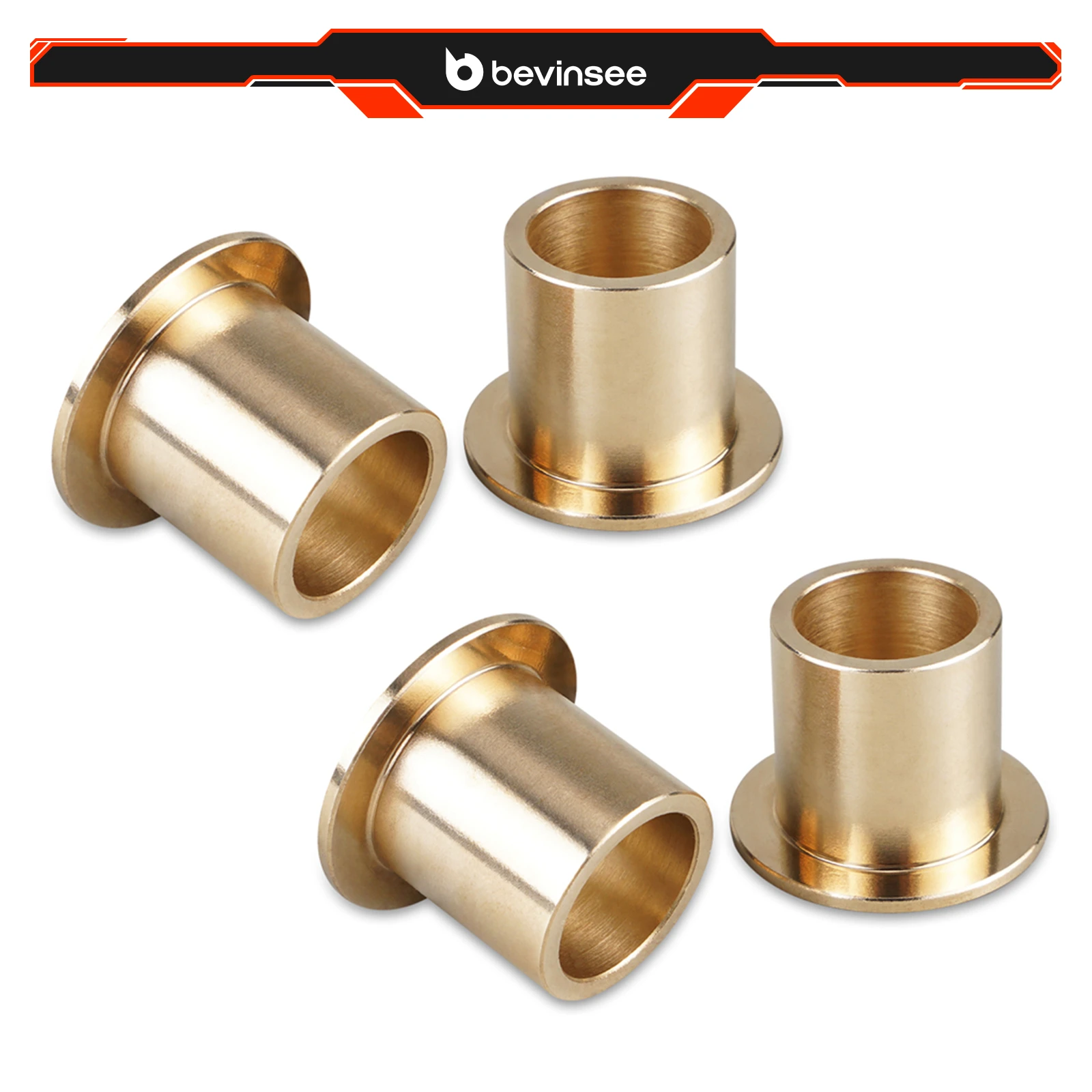 Brass Clutch & Brake Pedal Bushings for BMW F30 F20 F22 E39 E60 E87 E92 E90 E46 E36 X3 X5 Z4, Replace 35211109541, 35211158290