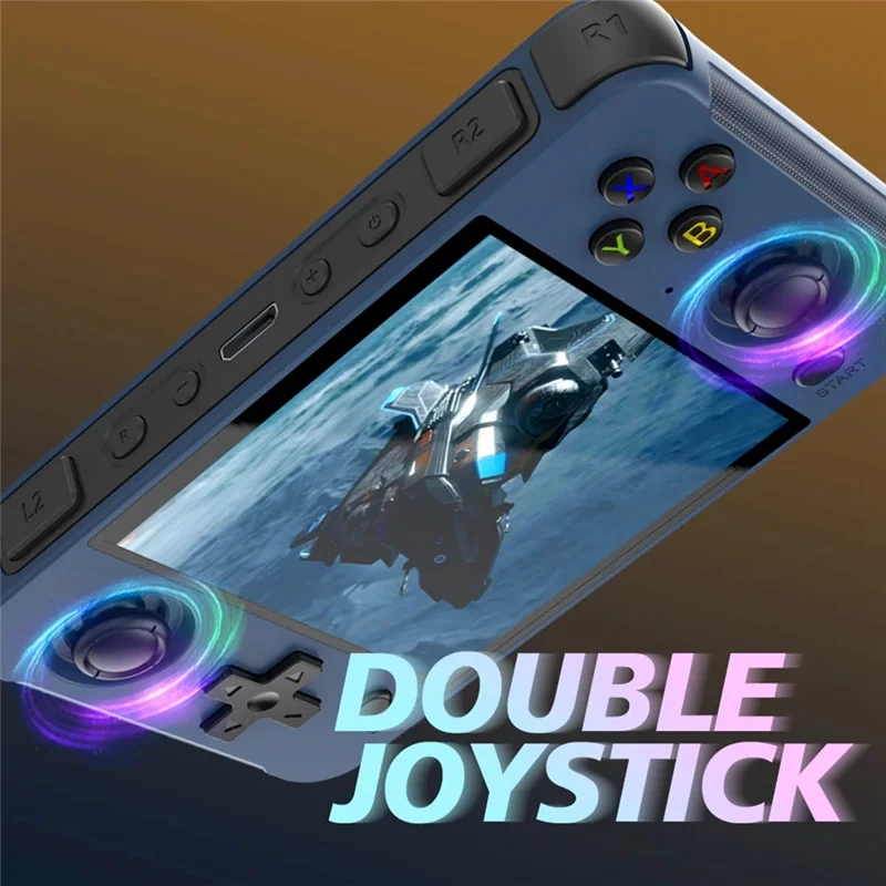 

ABKI-R40S Ретро игровая консоль 16 ГБ + 64 ГБ Wi-Fi + BT Linux Поддержка GBA GBC PSP PS1 N64 DC NDS ARCADE Simulator