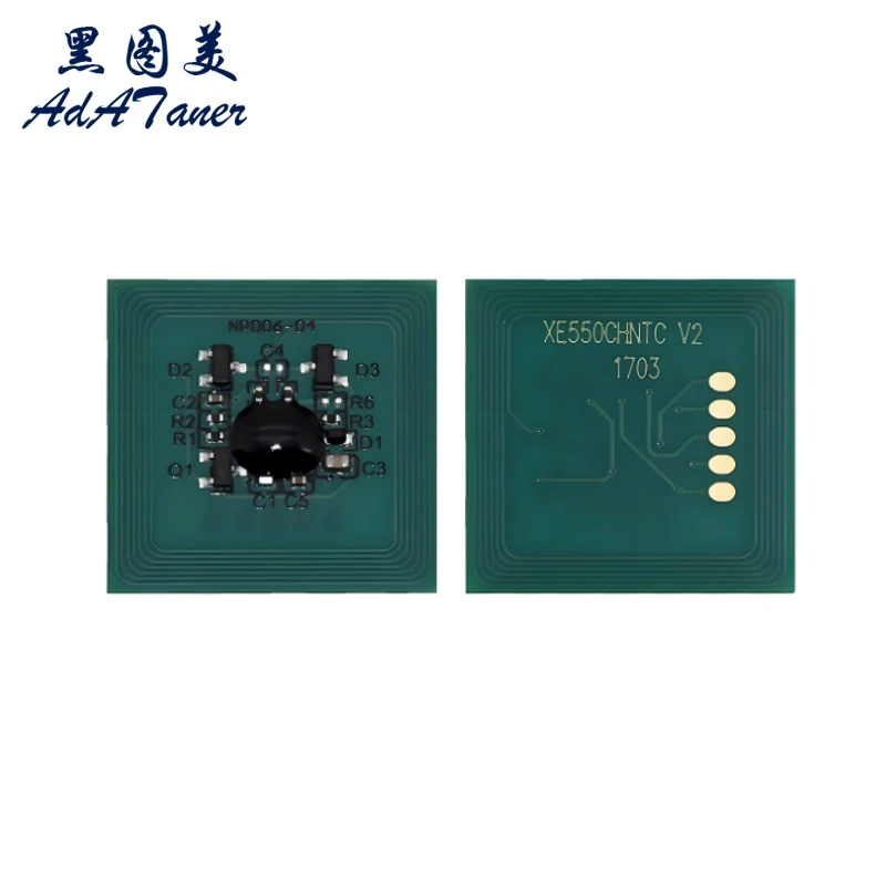 4X Color560 Color570 خرطوشة الحبر رقاقة لزيروكس اللون 550 560 570 Color550 006R01521 006R01525 006R01529 013R00663 طبل رقاقة