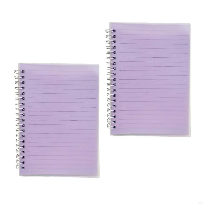 W89C 2 PCs B6 Spirals Notebooks Journal Notebooks Farbtonpapier Notizbuch