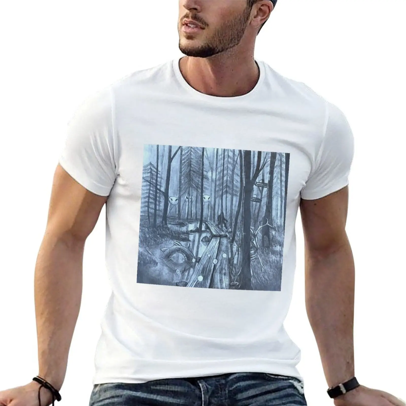 myths T-Shirt Summer Casual Loose T-Shirt