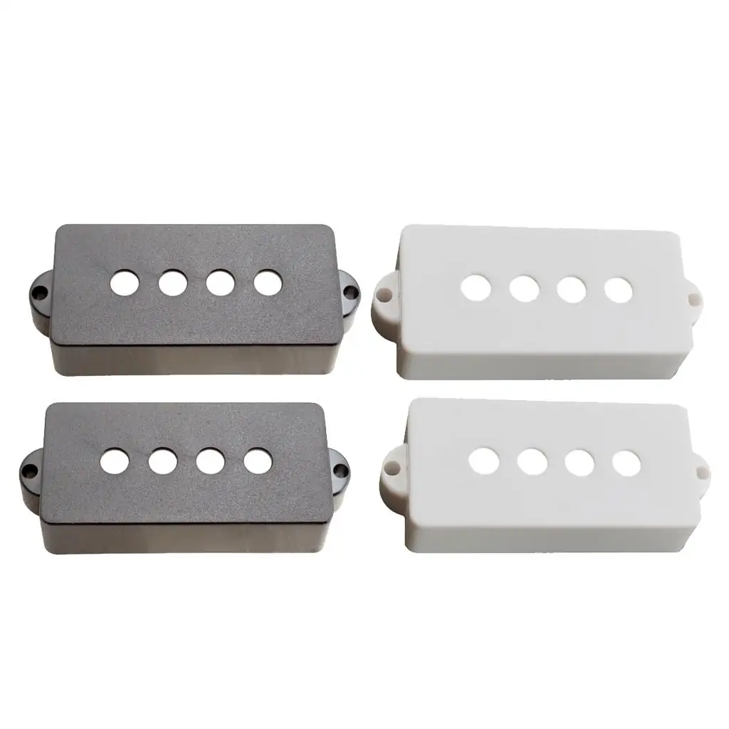 Electric Bass Pickup Covers 4 String Open Slot PB Bass Guitar Replacement Part Accessory for Musical Instrument