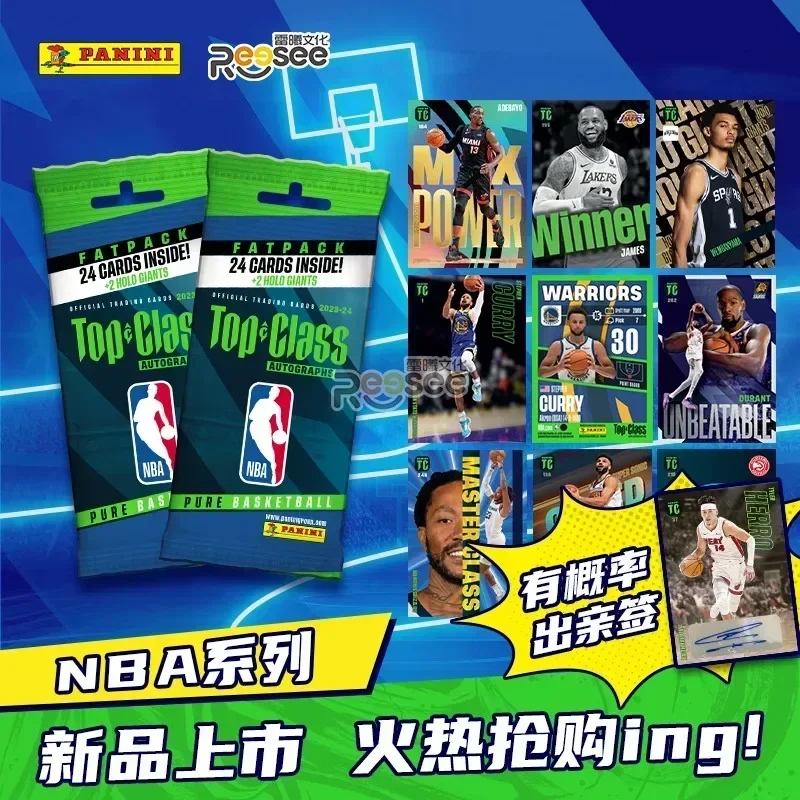 2024 Panini NBA Card Basketball Superstar Wembanyama Curry Dončić James Star Rare Card Signature Collection Card Toys Gift