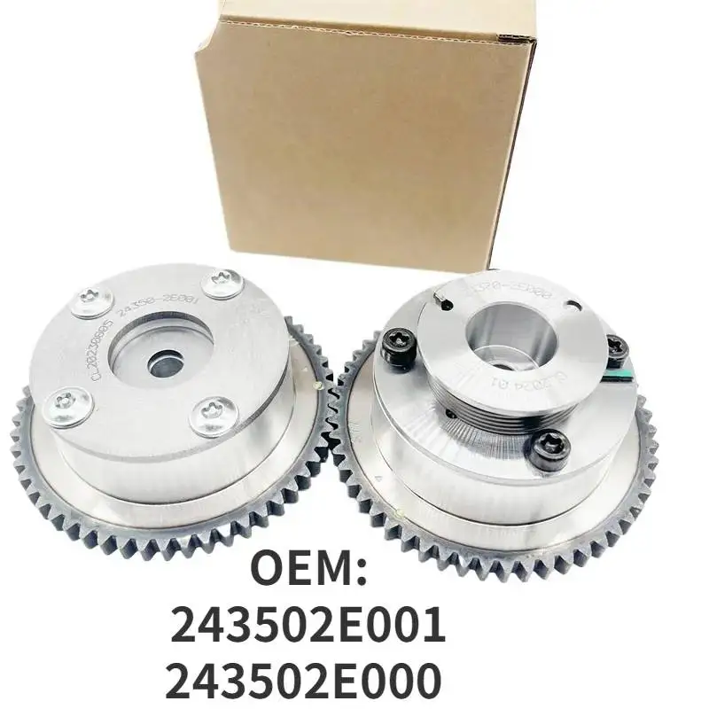 

243502 E001 243702 E000 выпускной впускной CVVT, распределительный вал ГРМ для Hyundai Elantra для kia Soul forte 24350-2E001 24370-2E000