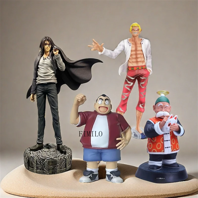 

Anime Dragon Ball Z Action Figure Statue Gk North Kaio Kojima Genta Attack on Titan ONE PIECE Figurine PVC Collection Toys Gifts