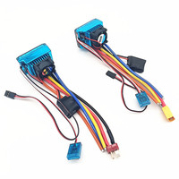 1/2/5 PCS 120A Sensored Brushless ESC Speed Controller T plug for 1/8 1/10 1/12 RC Car Crawler Wholesale T Plug 120A ESC xt60