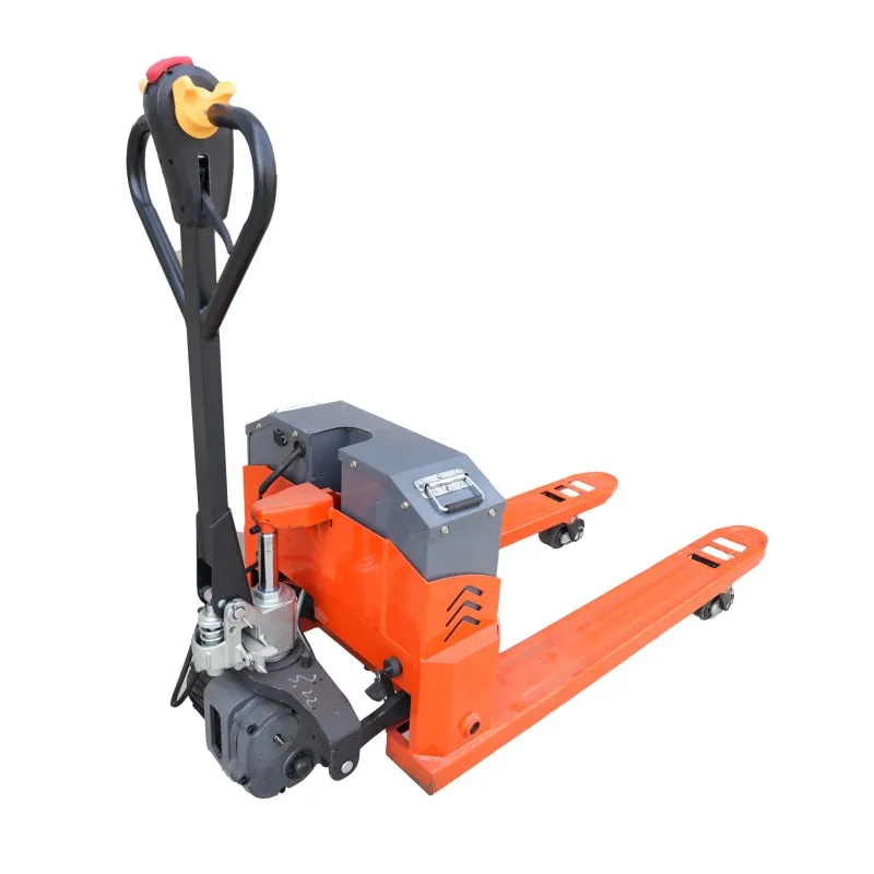 رائجة البيع 2000 كجم 3t أطول عمر المحرك بطارية ليثيوم شاحنة البليت الكهربائية قابل للتعديل شوكة البليت جاك شبه شاحنة رفع كهربائية