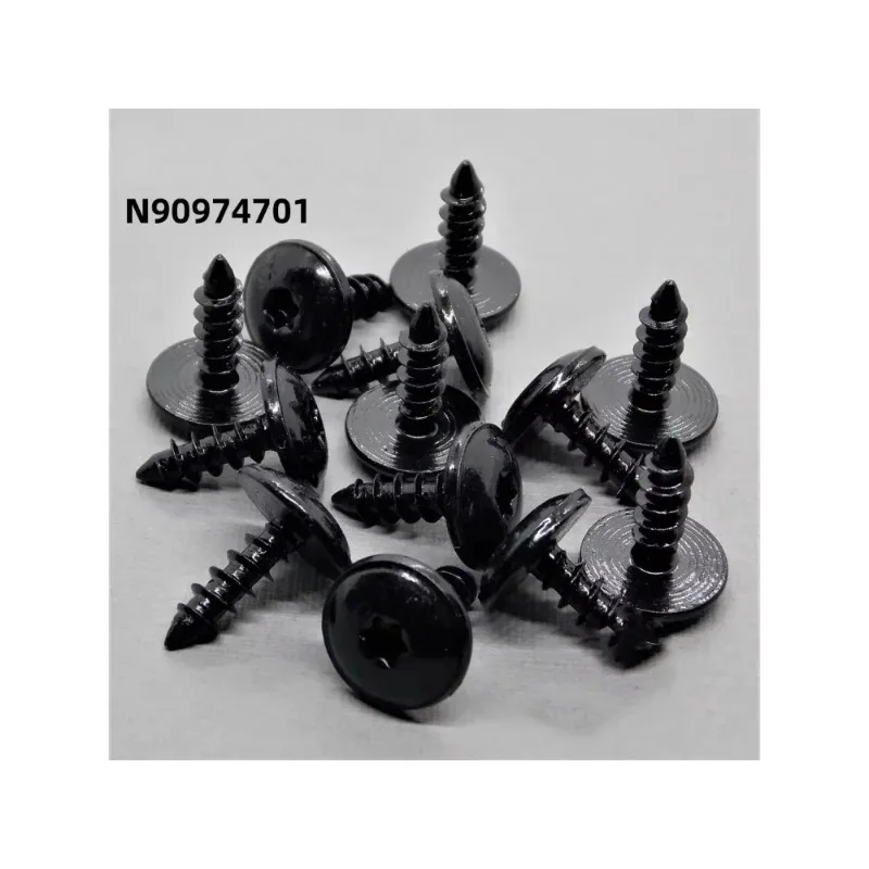 

30/50pcs For Volkswagen B5 Audi Q5 Car Self Tapping Screw N90974701 Internal Flower Mudguard Self Tapping Screw