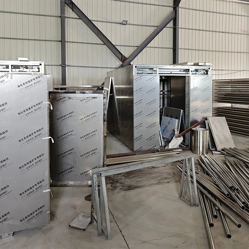 Customized Stainless Steel Parlor Disinfection and Sterilization Room for Corpses with  Screen Control System for Mortuary Use