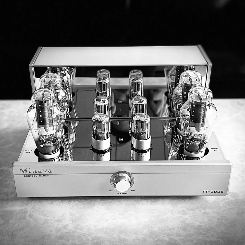 300B Tube Push-pull Amplifier (300B Stereo Combined Amplifier + Pure Power Stage) Class A B High-power Tube Amplifier