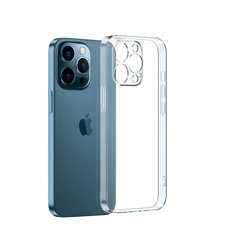 Transparent TPU Case Shockproof Phone Back Cover for iPhone 15 14 13 12 11 8 7 6S XS Pro Max Plus SE 2020 2022 Mini X XR