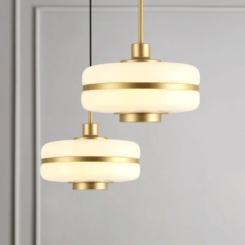 

Модные комнатные подвесные светильники в скандинавском стиле для бара и стола, люстры для гостиной, светодиодные креативные современные подвесные светильники для спальни и дома