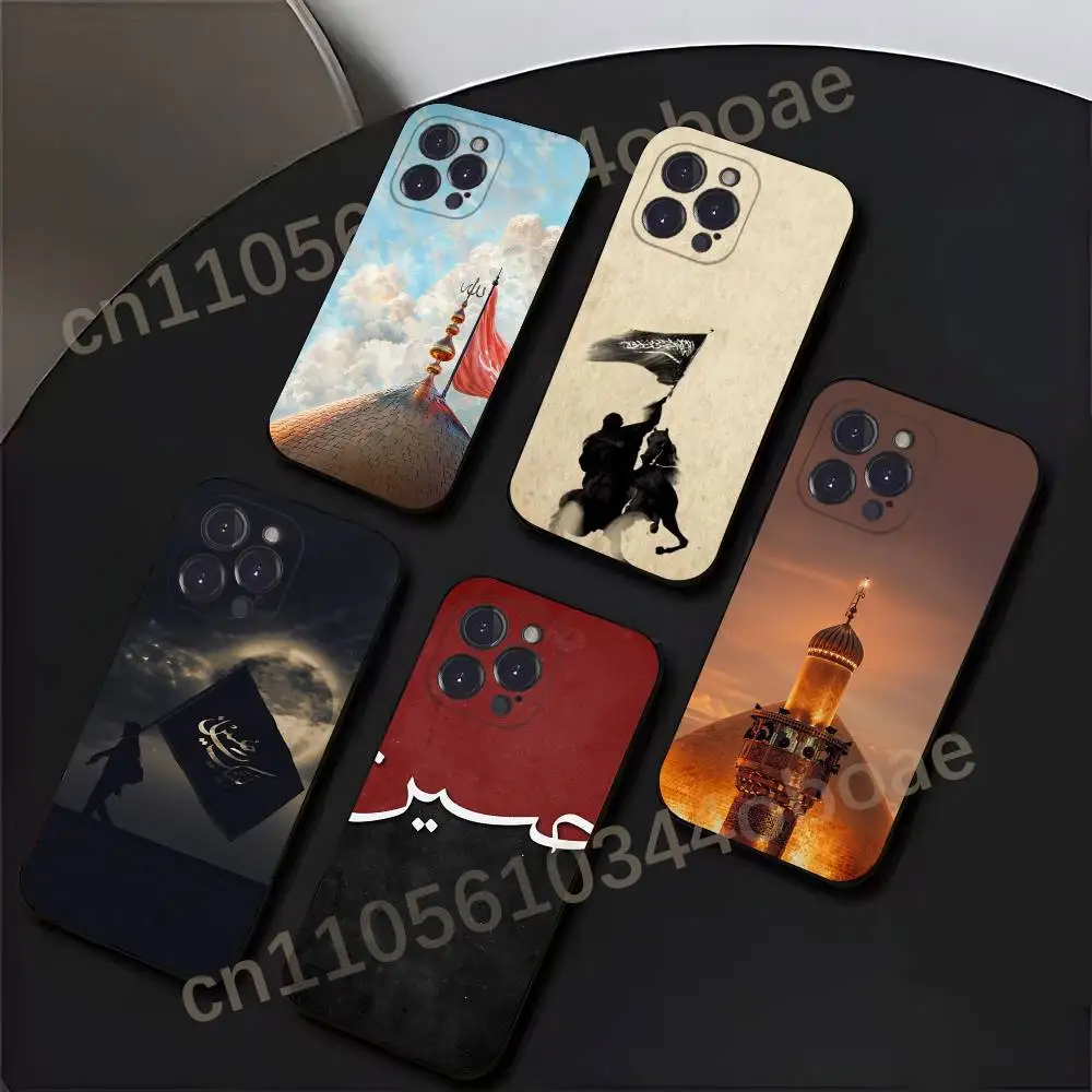 

Imam Hussain Shia Ali Phone Case For iPhone 17,16,15,14,13,12,11,Pro,MAX,Plus TPU Soft To Skin-friendly Cover