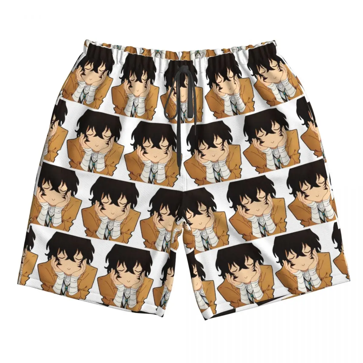 Bungo Stray Dogs Anime Trunks Beach Board Shorts Casual Quick Dry Swim Summer Men Pants