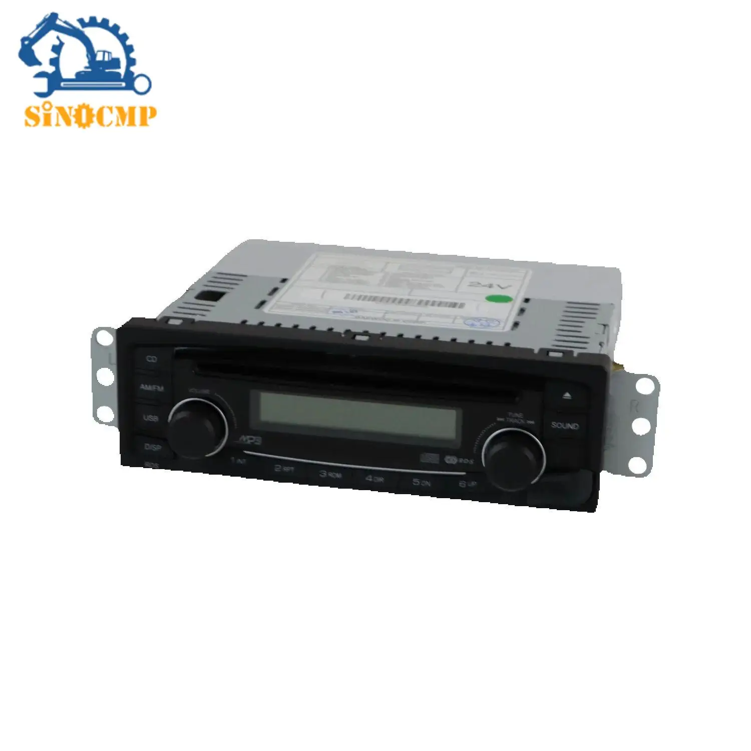 

HI-M505 12 В 24 В DAB + AM/FM USB Bluetooth автомобильный радиоприемник для экскаватора Hitachi автомобильные аксессуары