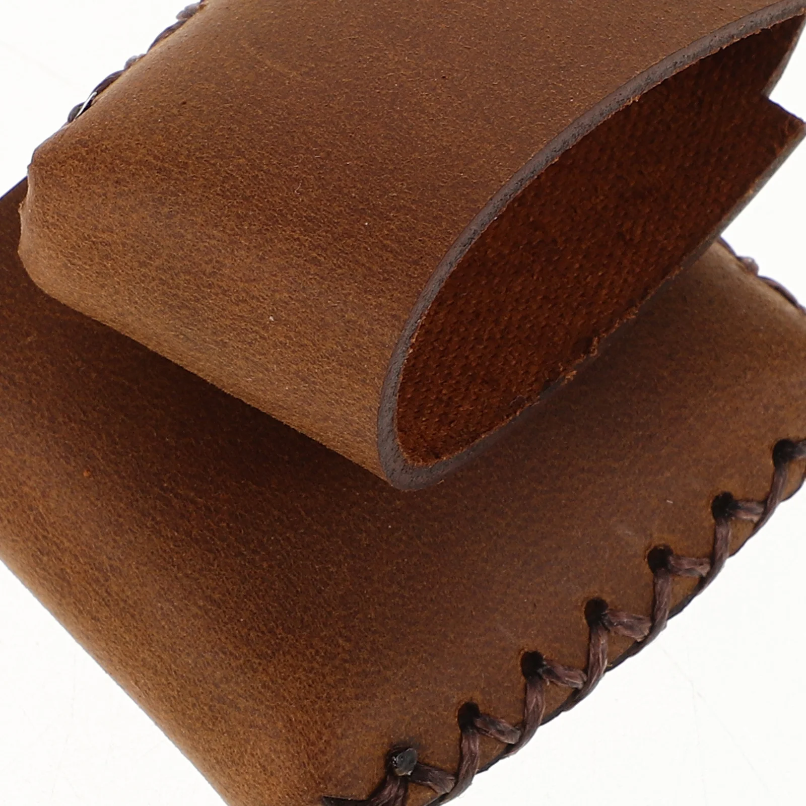 Durable Cattlehide Lighter Case Vintage Finish Pouch for Cigarette Lighter Scratch Drop Protection Everyday Use