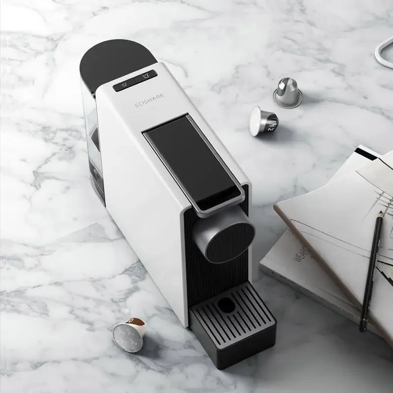 Nuevo Cafetera eléctrica con sistema de agua caliente de acero inoxidable