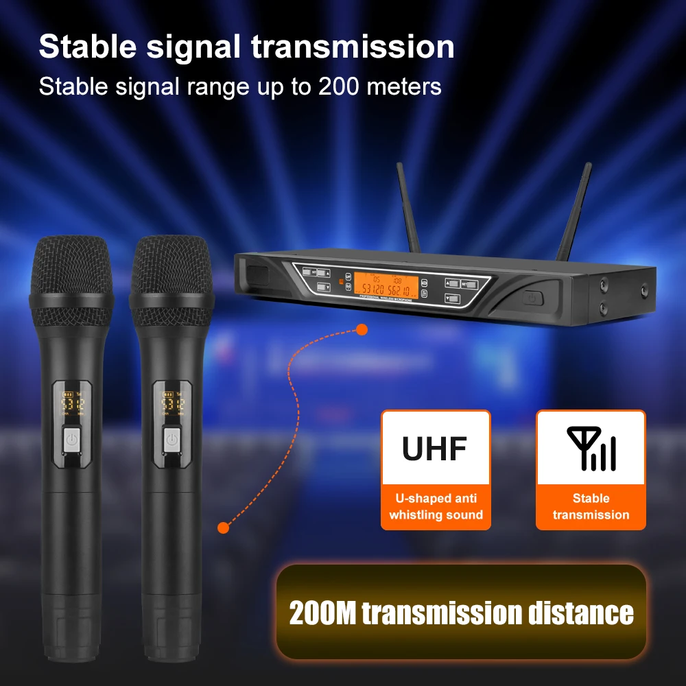 UHF Wireless Microphone System — product detail 4
