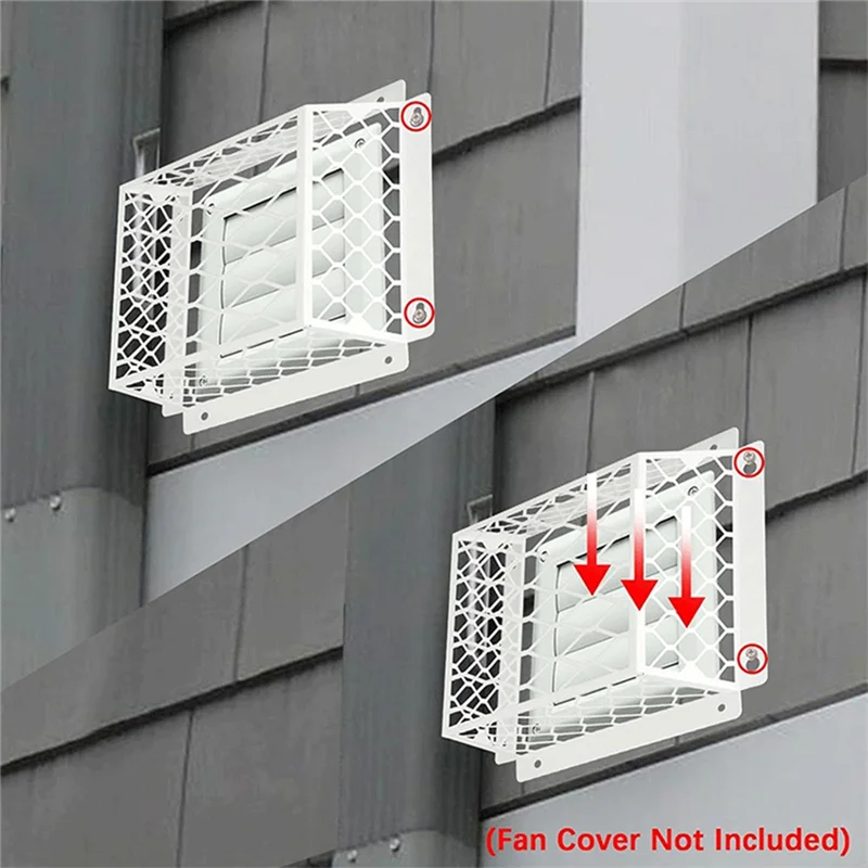 Protector de aves de ventilación de secadora AB45, protector de cubierta de ventilación de secadora para ventilación de ventilador de escape de baño, jaula de ventilación para pájaros
