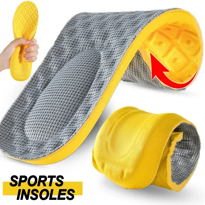 Plantilla de fascitis Plantar, almohadillas para zapatos, insertos para mujer y hombre, plantillas ortopédicas para arco para zapatos, plantilla de espuma viscoelástica para pie plano