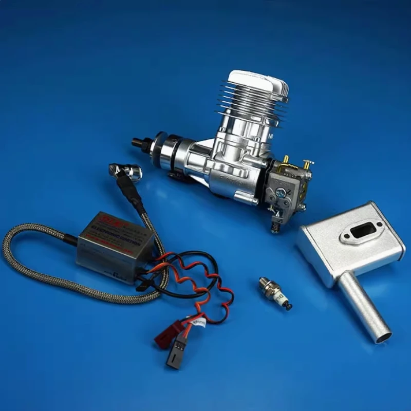 Original DLE20 20CC DLE Gasoline / Petrol Engine Two Stroke Single Cylinder Side Exhaust for RC Model Airplane