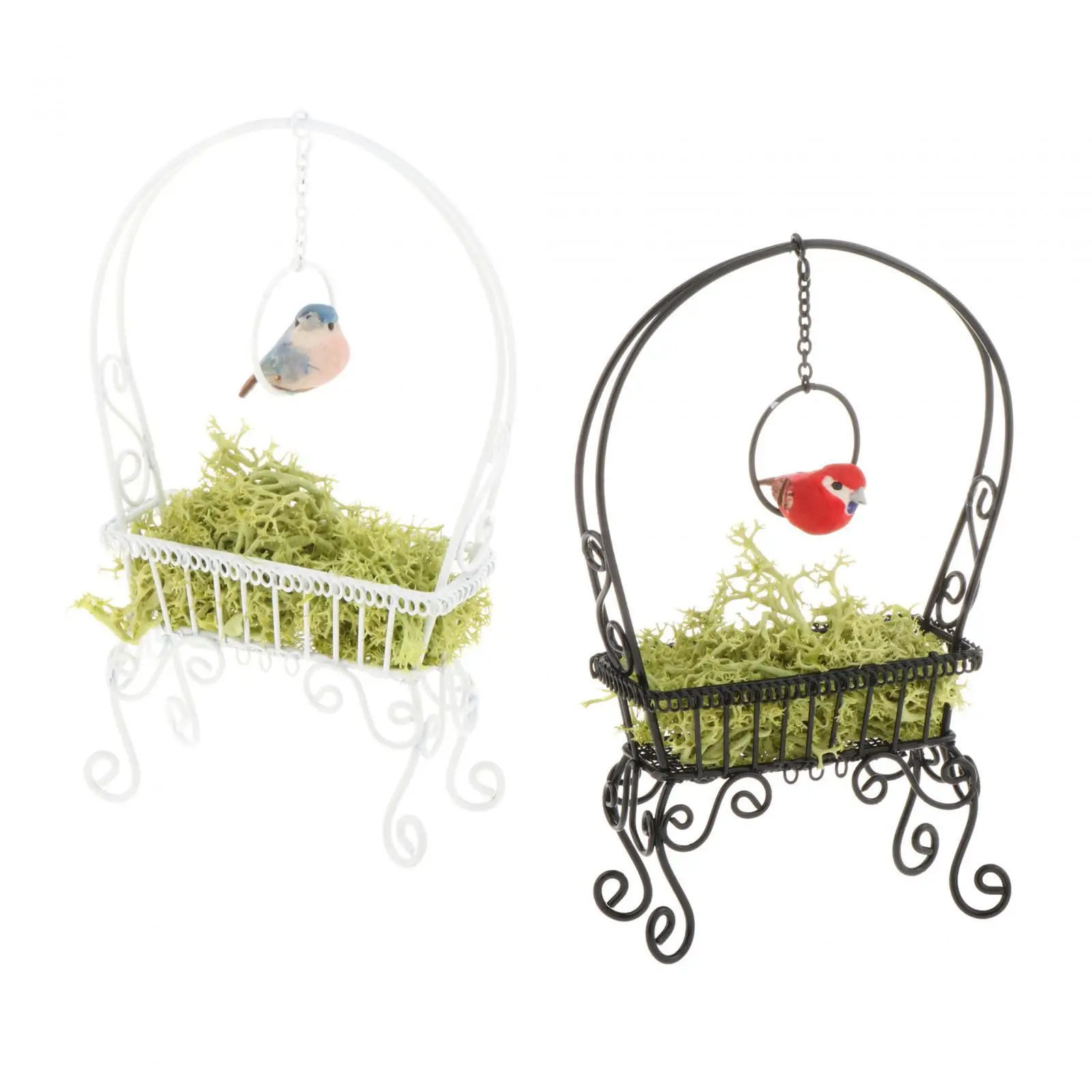 1:12 Doll House Mini Garden Rack Model Craft 7x3.5x13.5cm Furniture Accessory Decorative Multifunctional Ornament Decoration