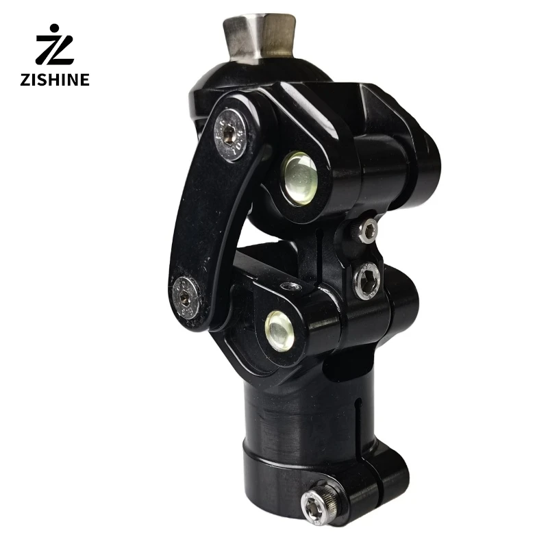 Four Bar Linkage Mechanical Knee Joint for Prosthetic Leg Aluminum Alloy Prosthesis Parts Manual Lock Knee Joint 100kg Load