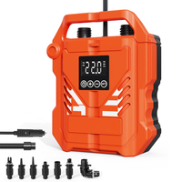 22PSI High Pressure Paddle Board Pump Portable 12V Car Electric Air Compressor Support Inflation/Deflation for Inflatable Boats