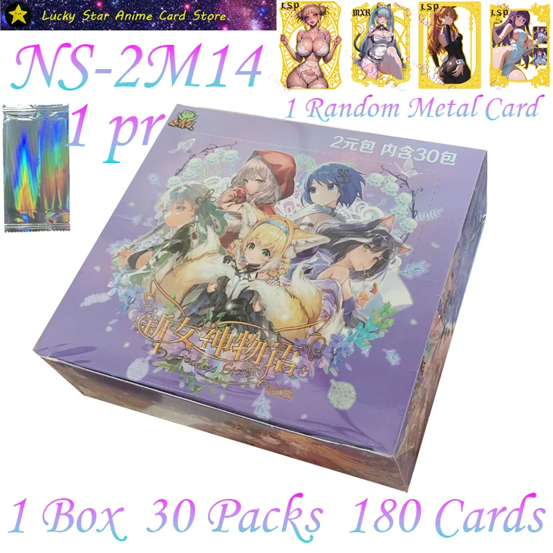 

NS2M14 1M14 New Goddess Story Collectible Cards Promotional Packs TCG Booster Box Bikini Rare Anime Table Card Game
