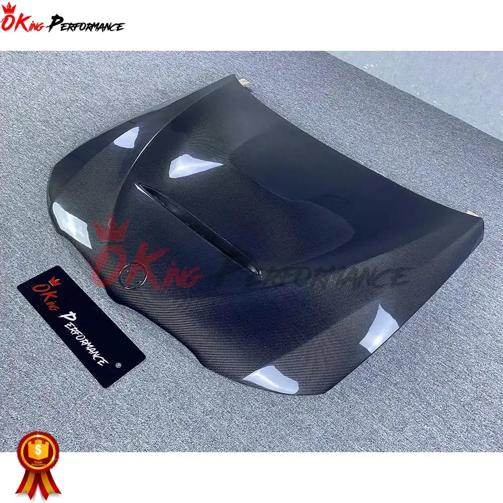 GTS Style Carbon Fiber Hood for 3 Series E90 LCI Engine Bonnet