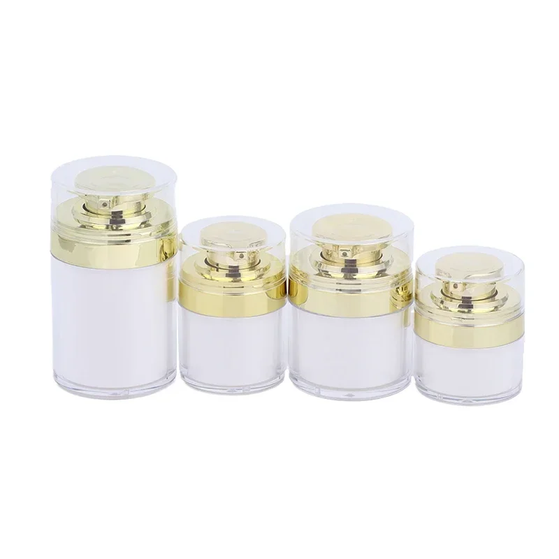 Hervulbare vacuümfles Reiscrème en lotion Cosmetische container met pomp Moisturizer Jar Lege crème Subpakket Toiletartikelen